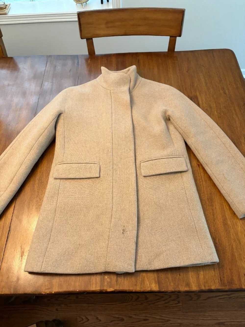 J.Crew Stadium Cloth by Nello Gori cocoon coat - Picture 3 of 9